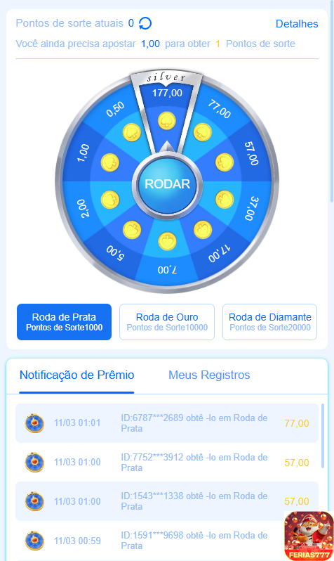 Segurança App ferias777.com