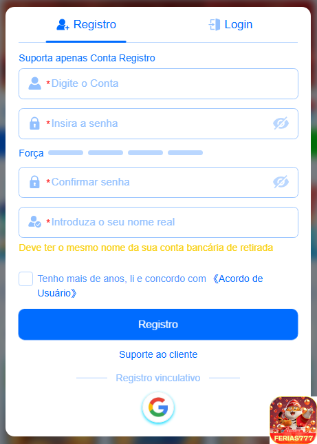 Segurança ferias777.com